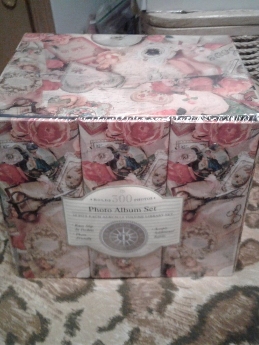 Three Volume Photo Album Library Set 300 Photos Total NEW in Sealed Box